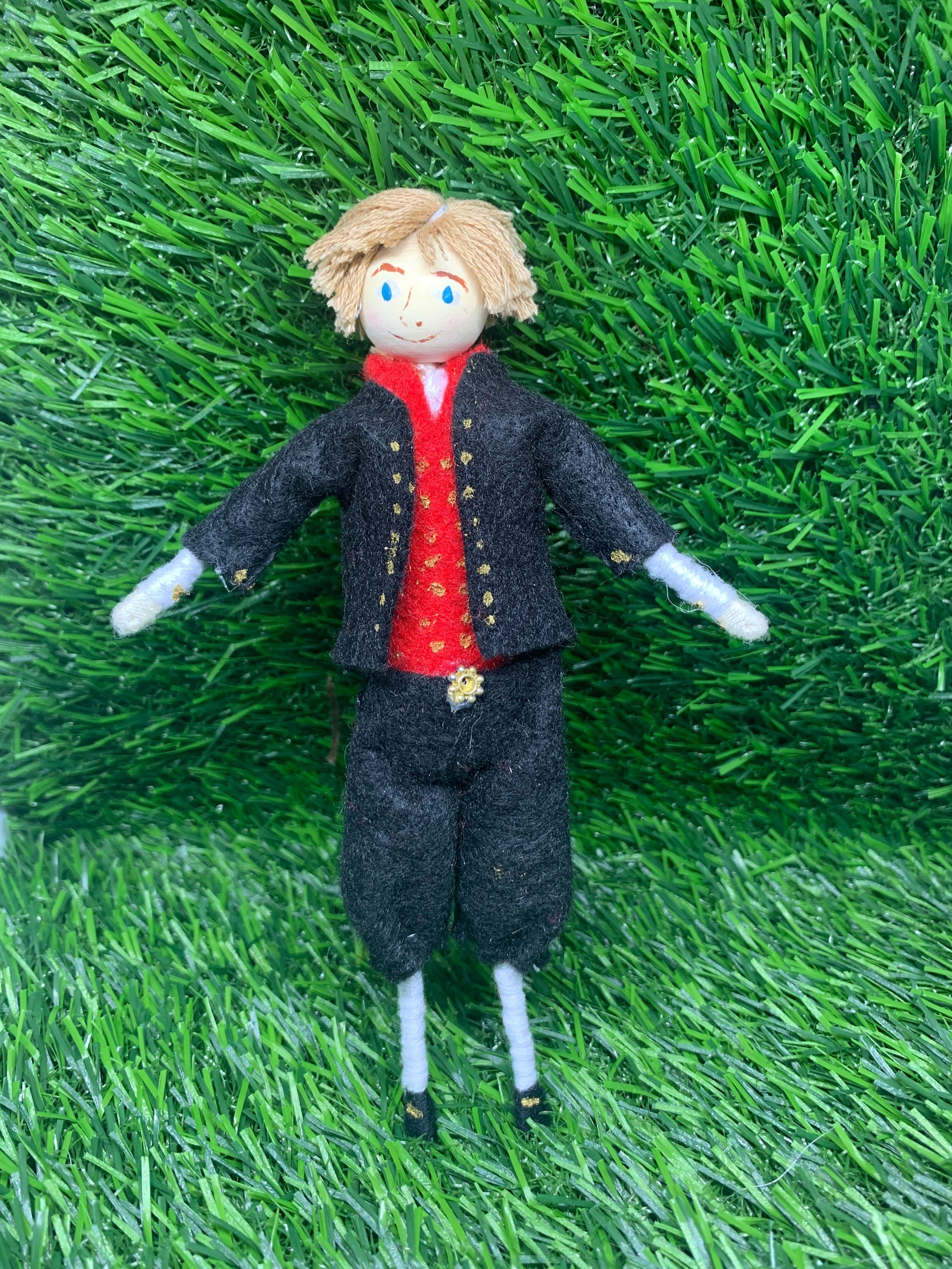 Male Norwegian Bunad Doll