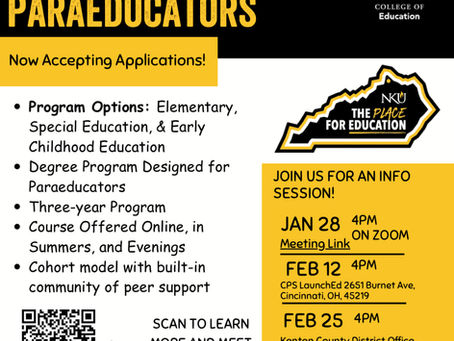 NKU Pathway for Paraeducators