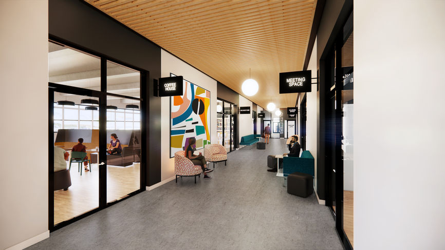 Base Camp Mena, Interior Rendering