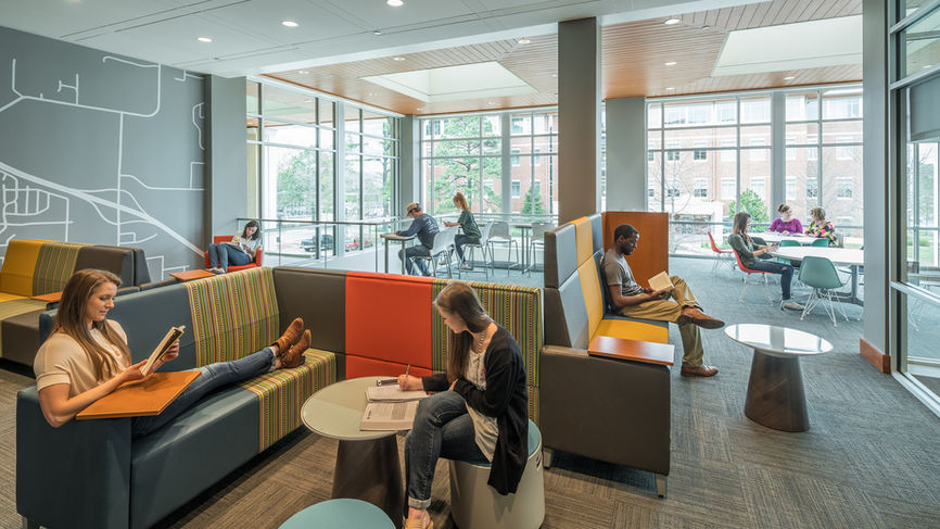 ATU Brown Hall, Second Floor Elevator Lobby
