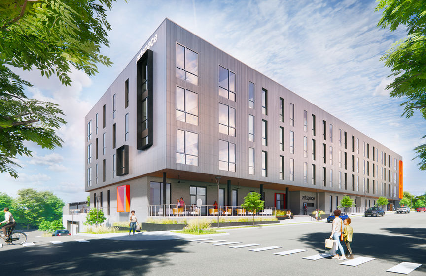 Artspace Windgate Campus, Exterior - Northwest