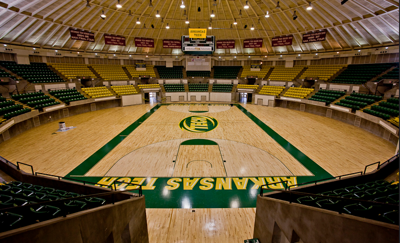 ATU Tucker Coliseum Renovations, Interior Seating and Court Floor Renovations