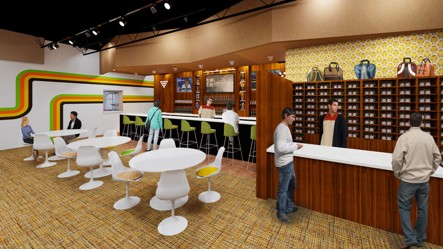 Dust Bowl Lanes & Lounge, Rendering