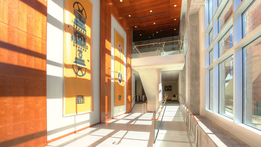 Arcade Building, Interior Rob Robinson Theater Lobby