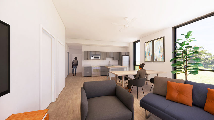 Artspace Windgate Campus, Interior Apartment View