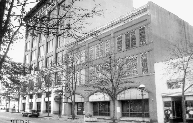 Mann Lofts, Exterior View Before