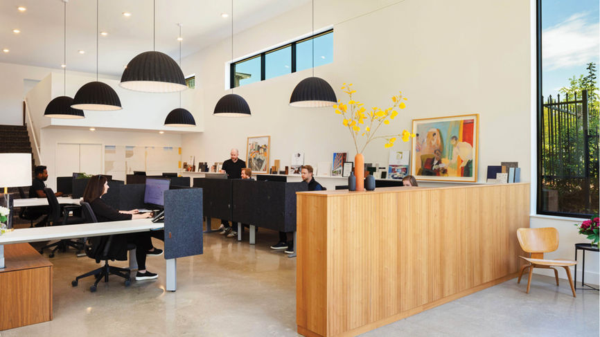 1424 Soma, Interior office view