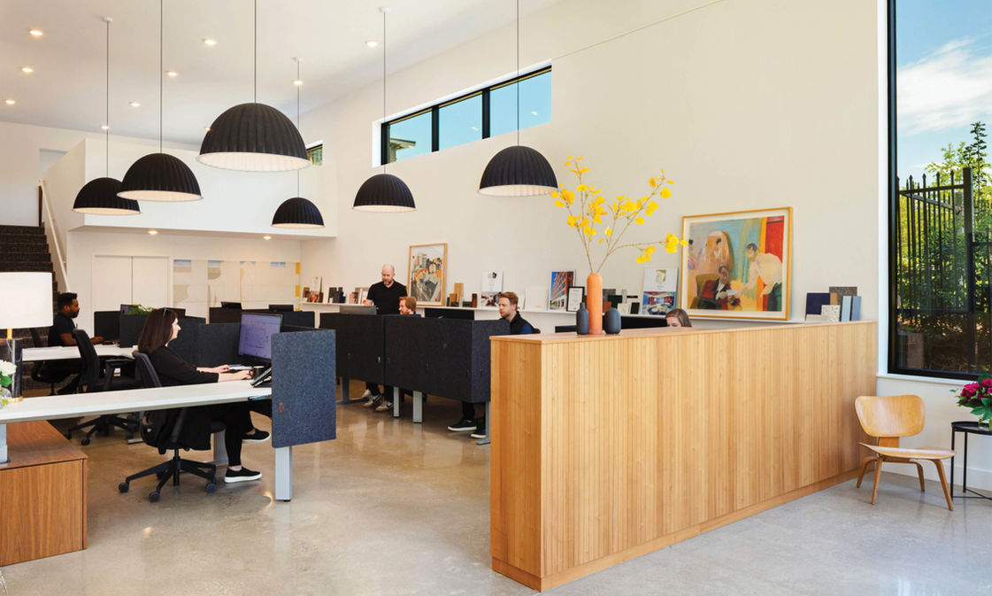 1424 Soma, Interior office view