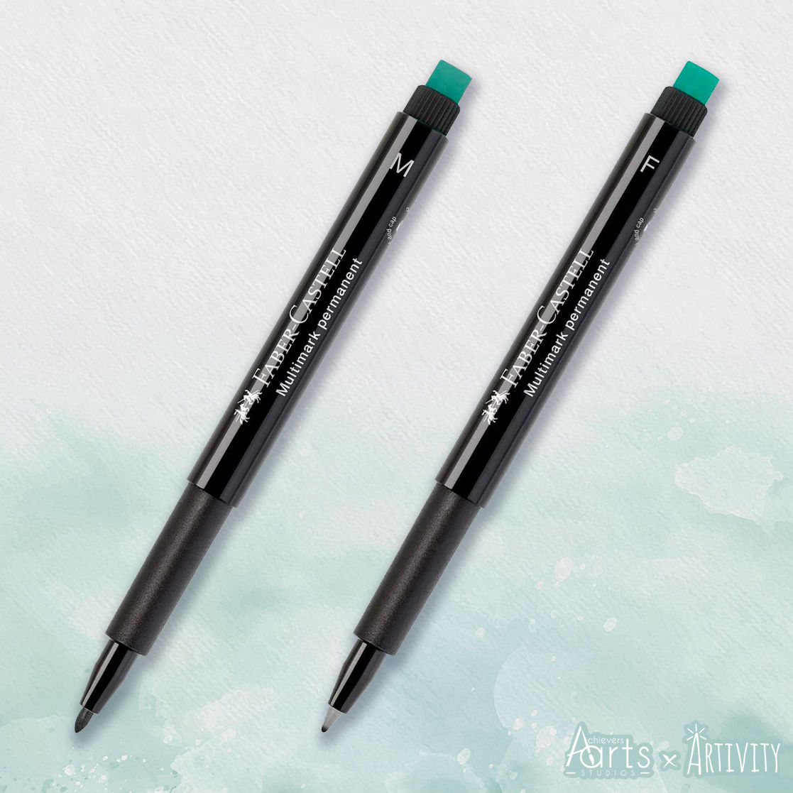 Faber-Castell Multimark Overhead Black Permanent Marker F / M