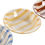 Thumbnail: Set de 6 platos 3 colores medidas 21.5 cm