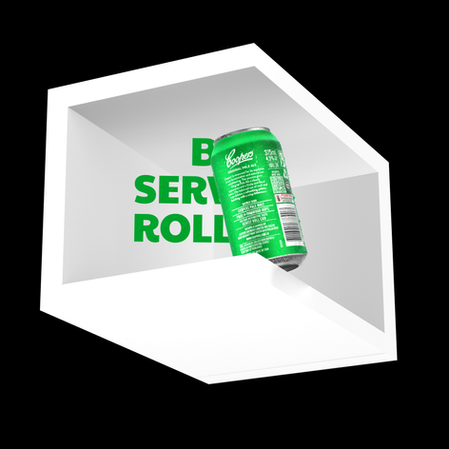 Coopers beer best served rolled experiential 3d render 4 high resolution full frame.png