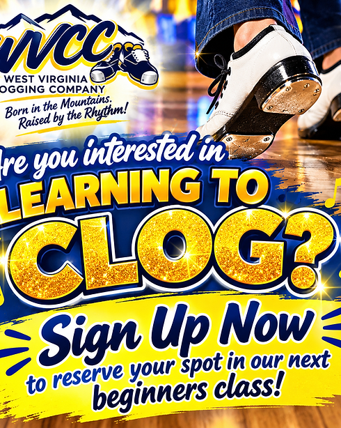 West Virginia Clogging Class Flyer.png