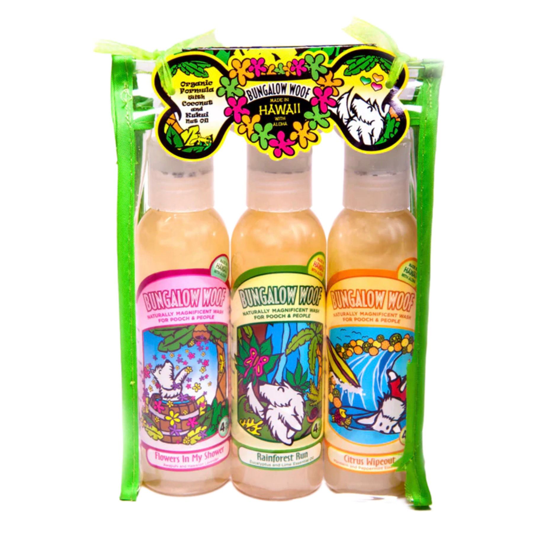 BungalowWoof Wash 4oz 3pack