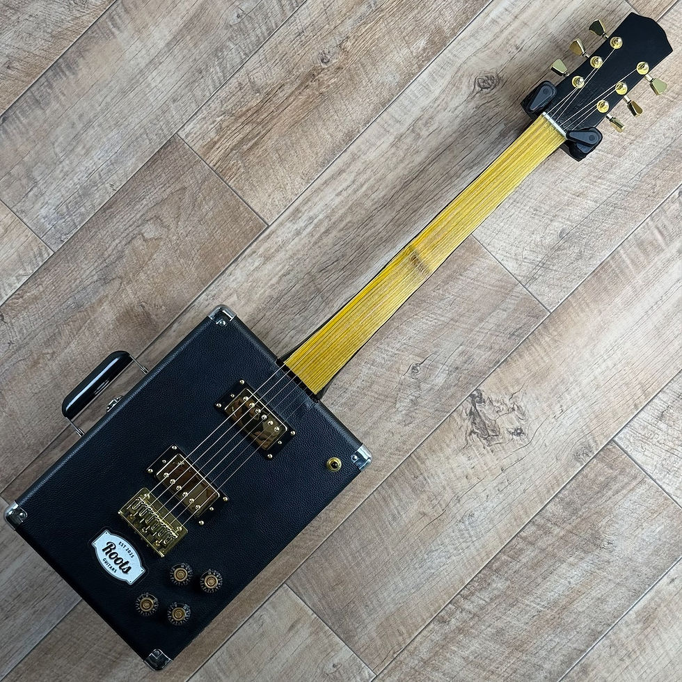 Thumbnail: Roots Guitars Record Player 6 String Slide