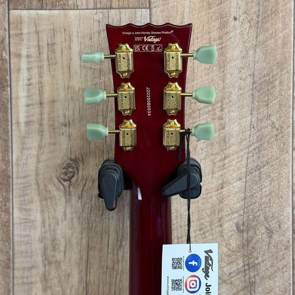 Thumbnail: Vintage Reissued Series VS6CG Cherry Red with Gold Hardware