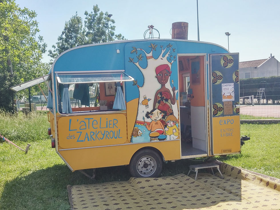 la caravane de Caroline palayer