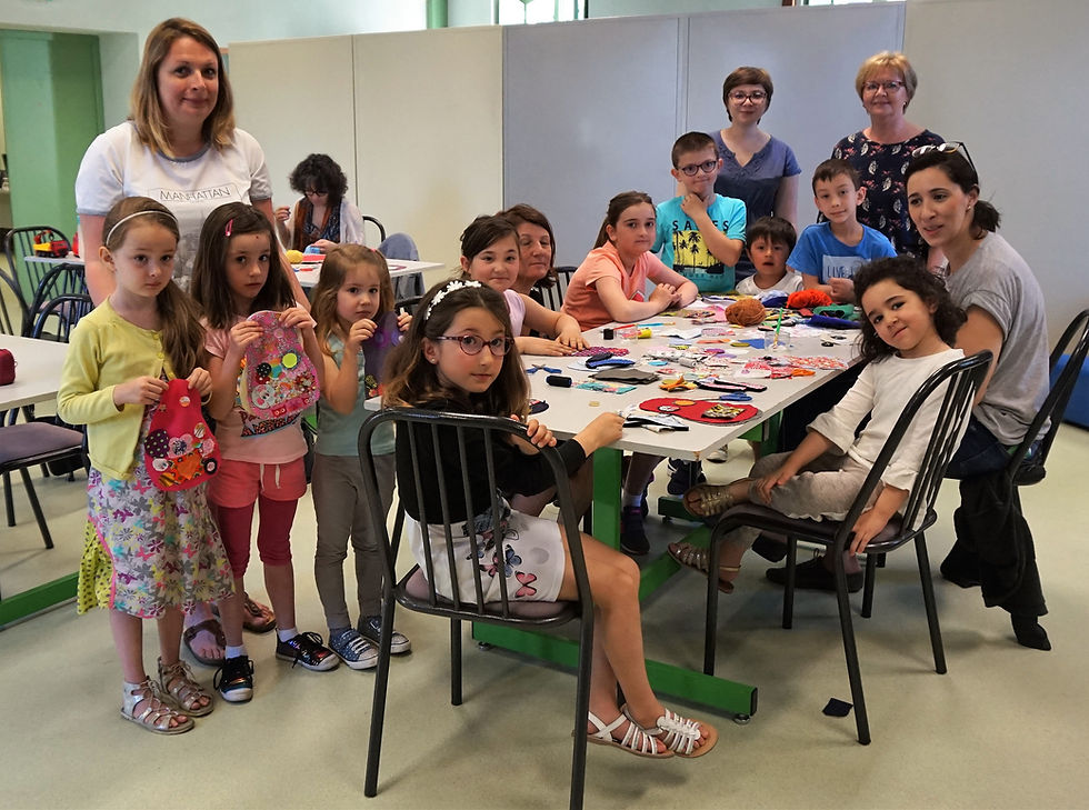 atelier créatif à la bibliothèque Lamartine Aix-les-bains