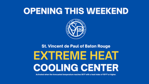 St. Vincent de Paul of Baton Rouge Opens Cooling Centers During Extreme Heat