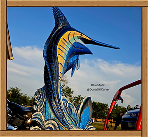 Fish carving