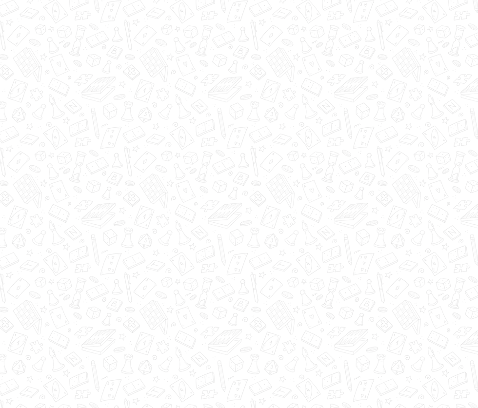 Hand Drawn Seamless Pattern of Board Game