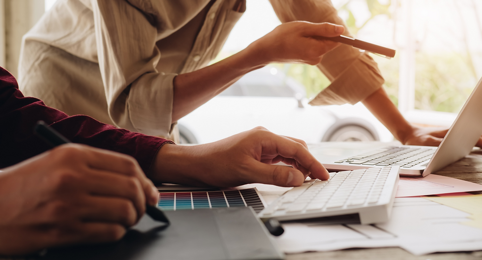 Web Designers in a Meeting