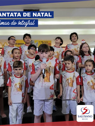 Coral do Integral realiza Cantata de Natal no Shopping Boa Vista