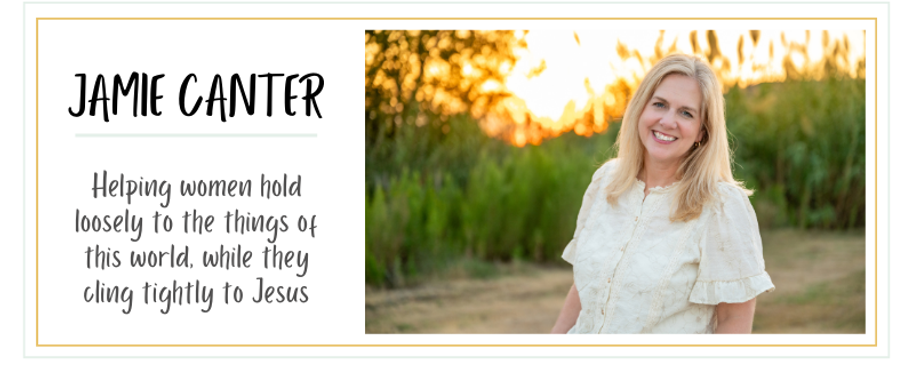 Jamie Canter Christian speaker and Bible teacher headshot