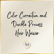 Color Correction and Double Process at Salon M on Hudson, Weestchester, NY.