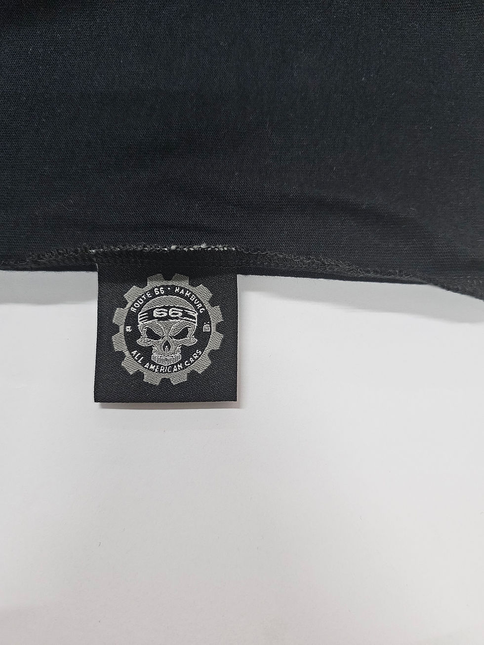 Miniaturbild: Herren T-Shirt schwarz mit Print Logo Route 66 Borrmann Motors