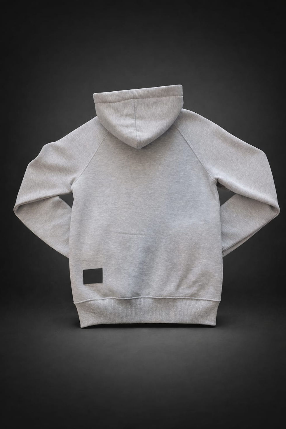 Miniaturbild: Hoodie "Hey Hombre Motorcycle" Grau