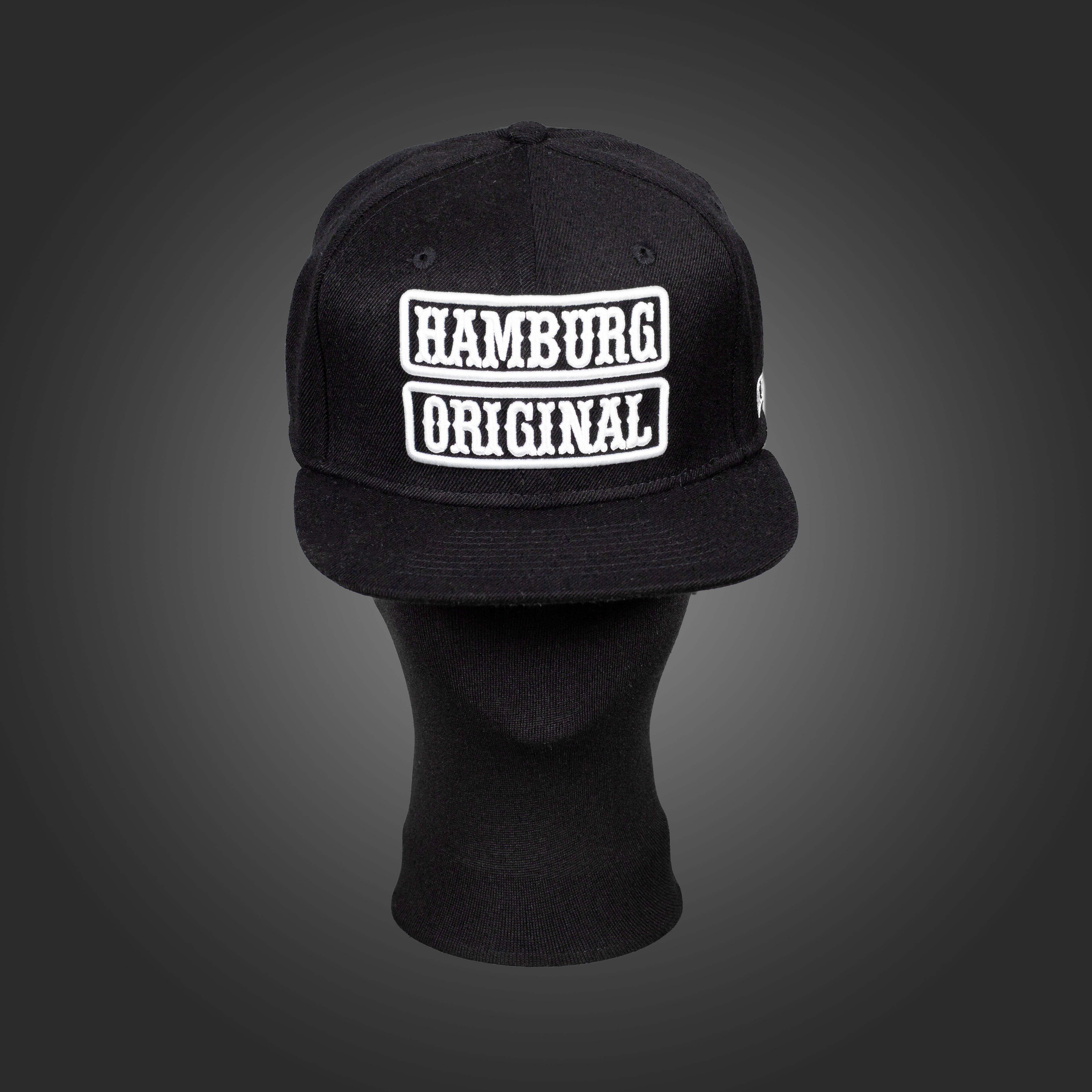 CAP "Hamburg Original" Schwarz, Vorderansicht