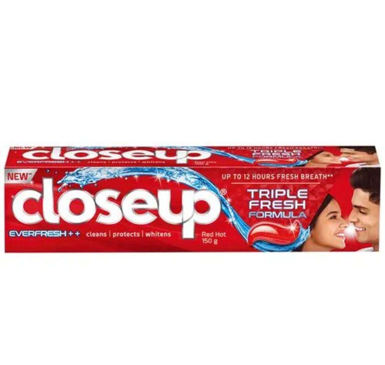 Closeup Triple Fresh Everfresh ++ Gel Red Hot Toothpaste