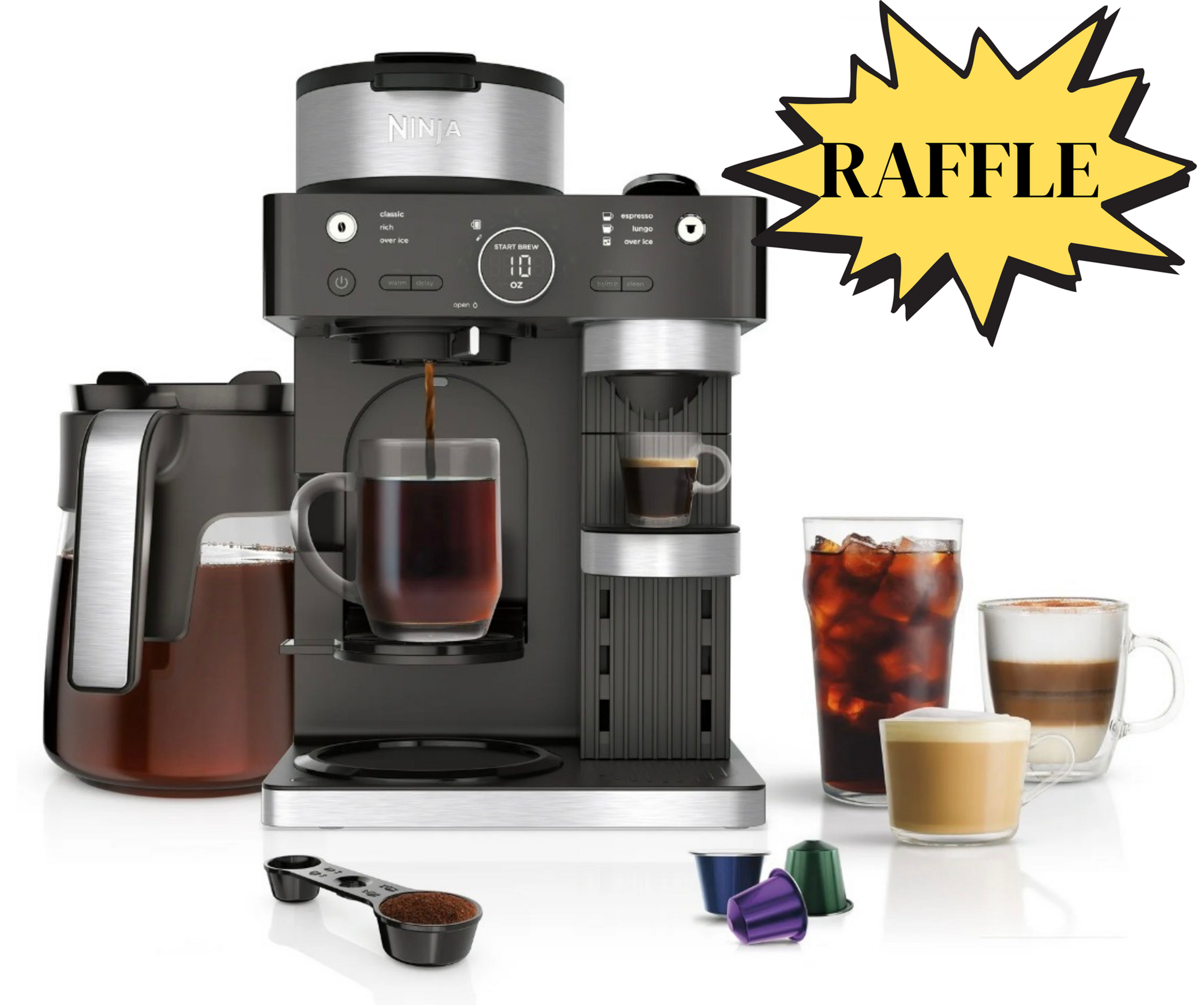 Ninja Espresso Raffle Ticket!