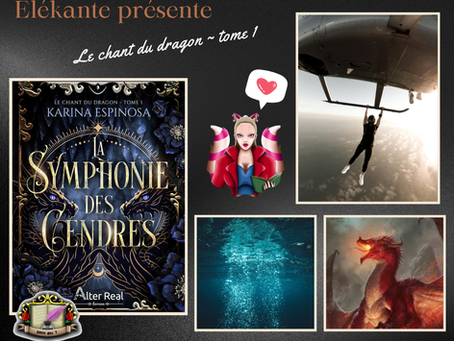 Le chant du dragon ~ Tome 1 : la symphonie des cendres écrit par Karina Espinosa
