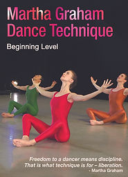 cover of Martha Graham Dance Technique, beginning level video