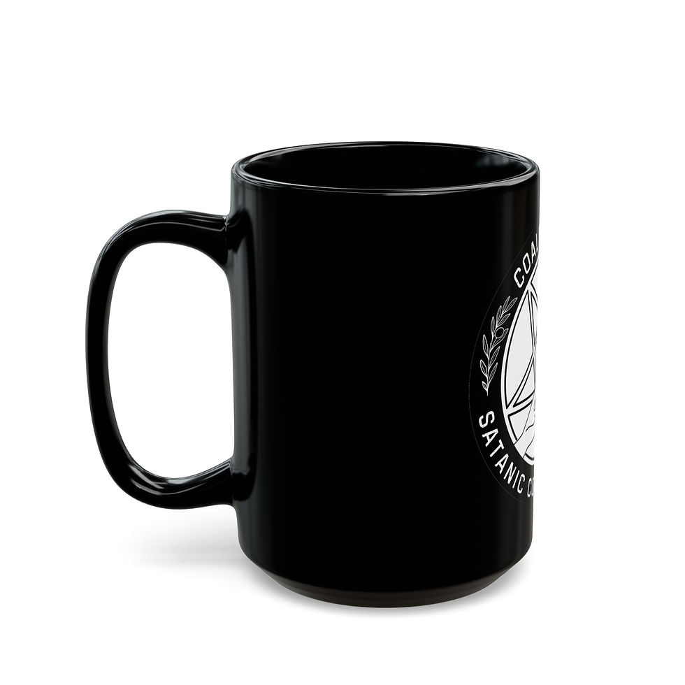 Thumbnail: Logo Mug (Black) - Ceramic Mug (11oz, 15oz)
