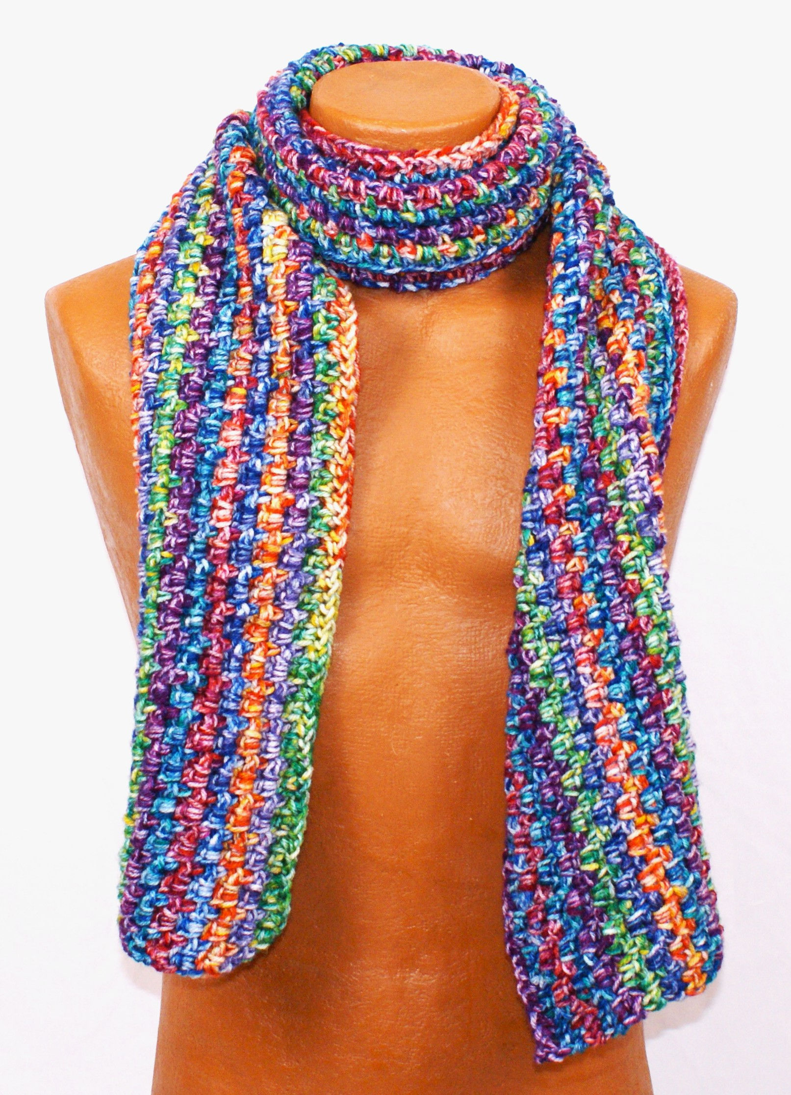 Crayon Rainbow Scarf