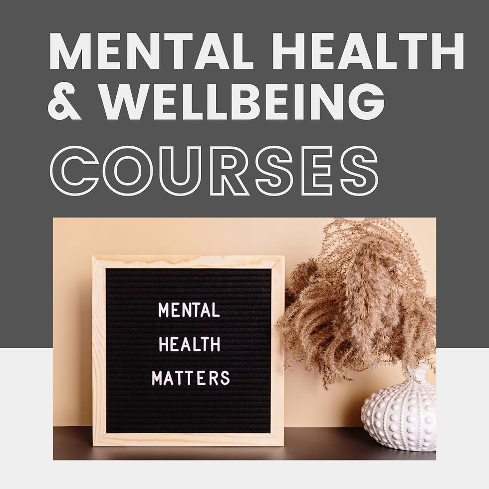 Mental Health & Wellbeing