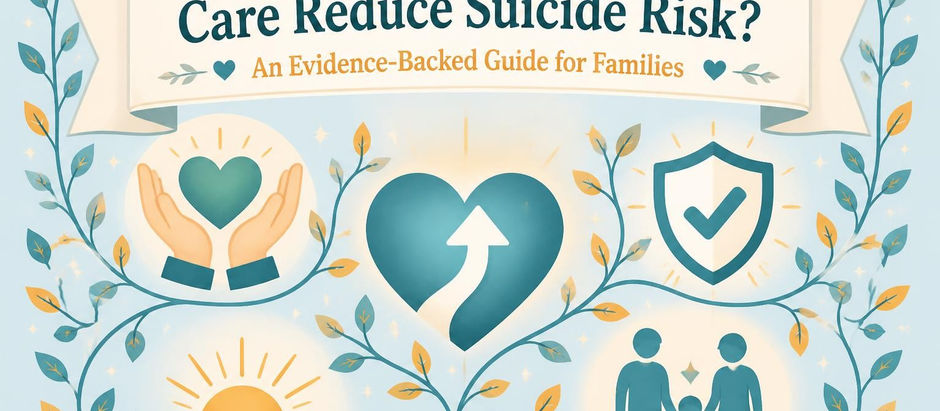 A title card showcasing "Does Gender-Affirming Care Reduce Suicide Risk?"