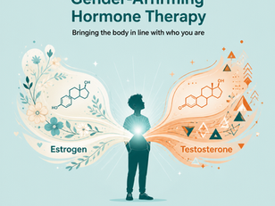 What is hormone replacement therapy for trans youth?