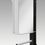 Thumbnail: Wall-mounted programmable fan heater with towel bars and mirror WINDY ViSIO