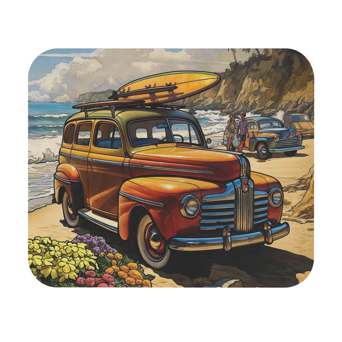 Beach Days Mouse Pad (Rectangle)