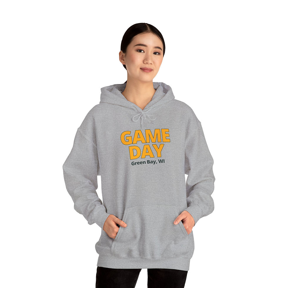 Thumbnail: Game Day Unisex Hoodie- Perfect for Sports Fans in Green Bay, WI