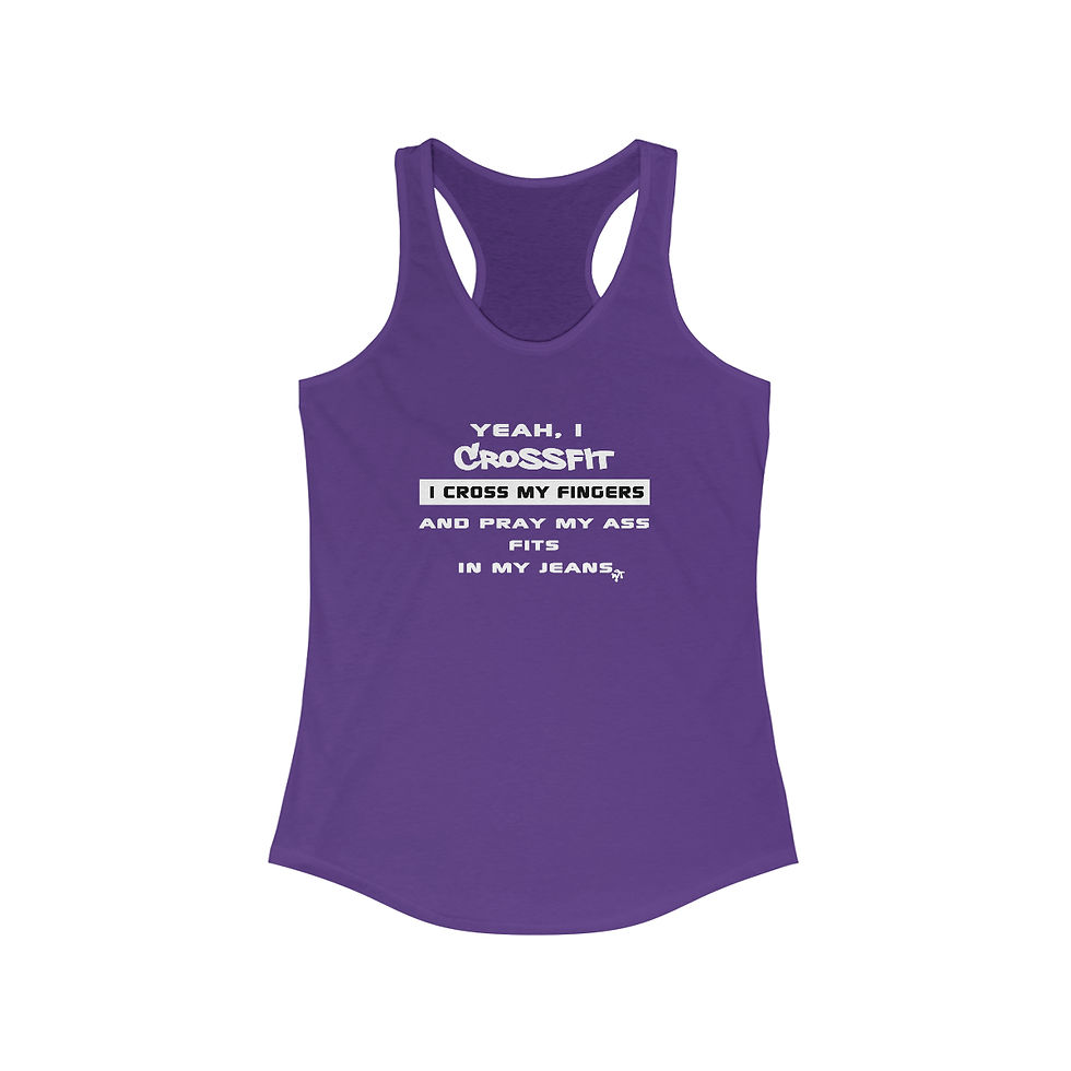 Thumbnail: Yeah I Crossfit Women's Ideal Racerback Tank