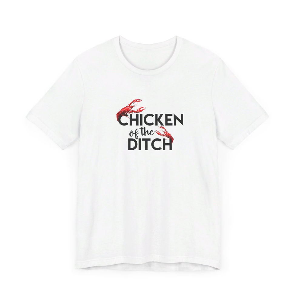 Chicken of the Ditch Unisex Jersey Short Sleeve Tee