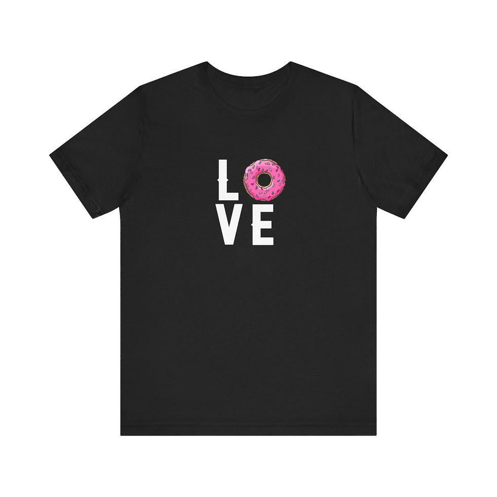 Thumbnail: Love Donut Unisex Jersey Short Sleeve Tee