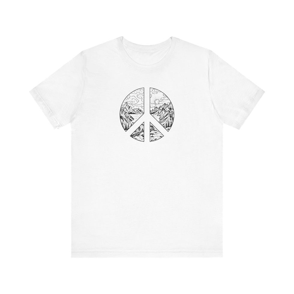 Peace Unisex Jersey Short Sleeve Tee