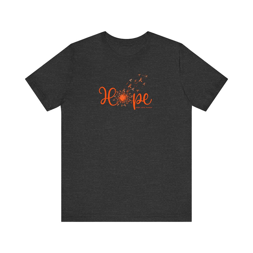 Thumbnail: Multiple Sclerosis Hope Unisex Jersey Short Sleeve T-Shirt