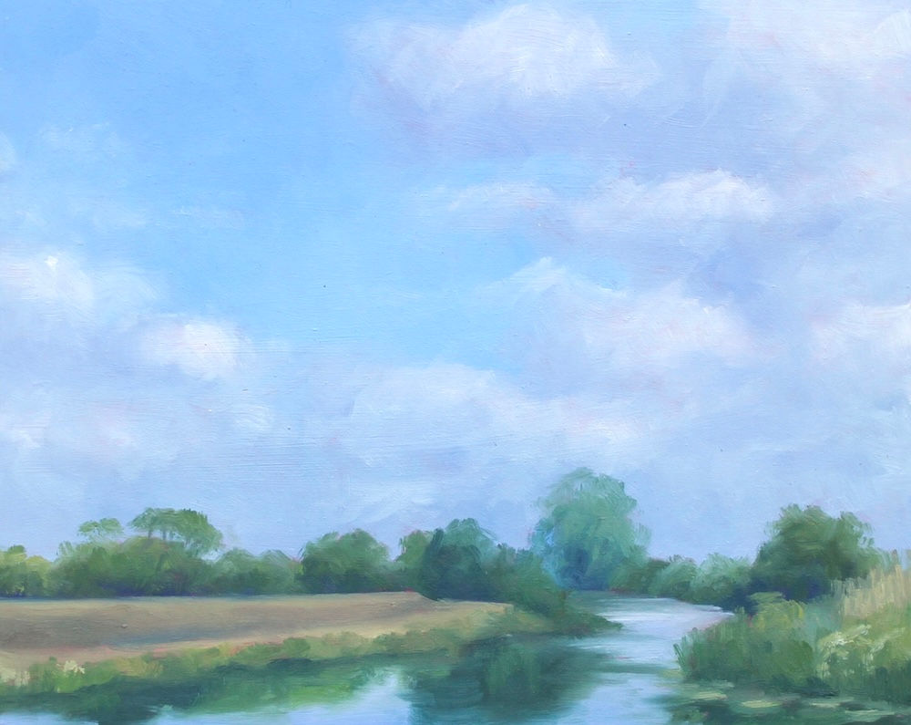 Summer Skies by the Rother