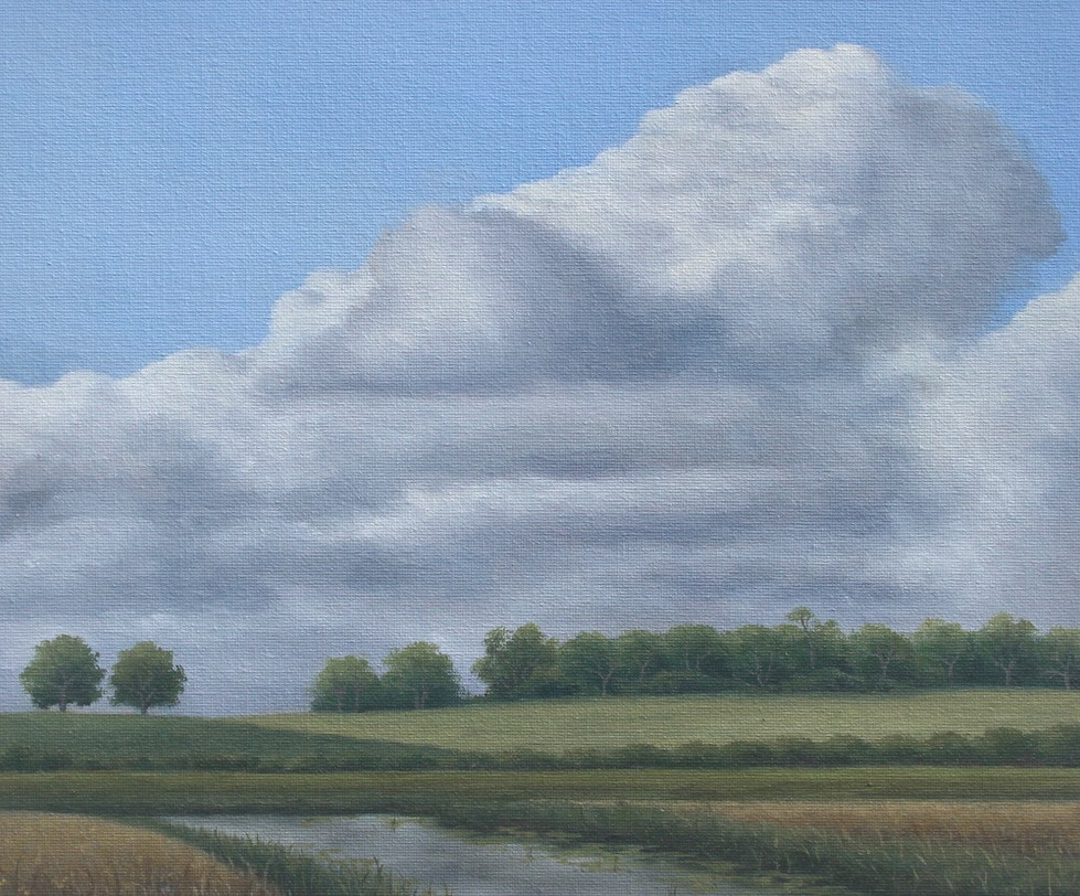 Cumulus Sky over the Water